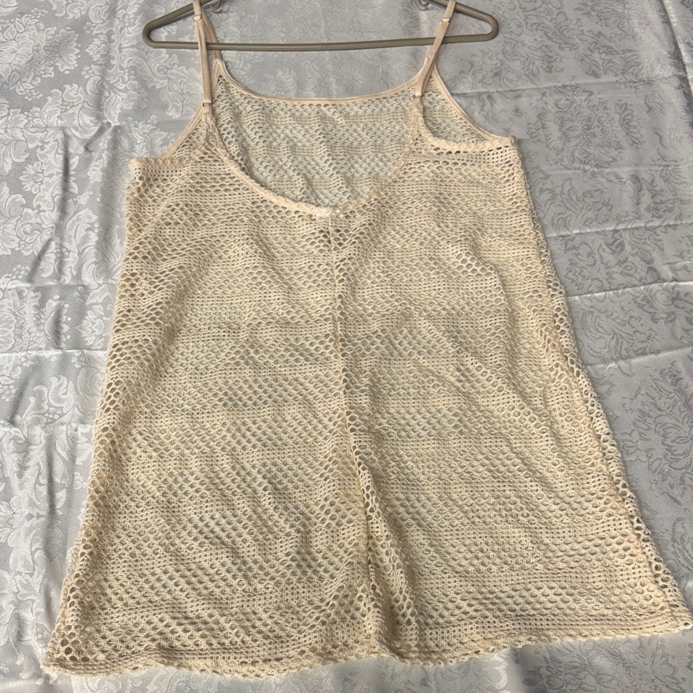 Wild Fable Cream Crochet Swim Coverup - Picture 4 of 4